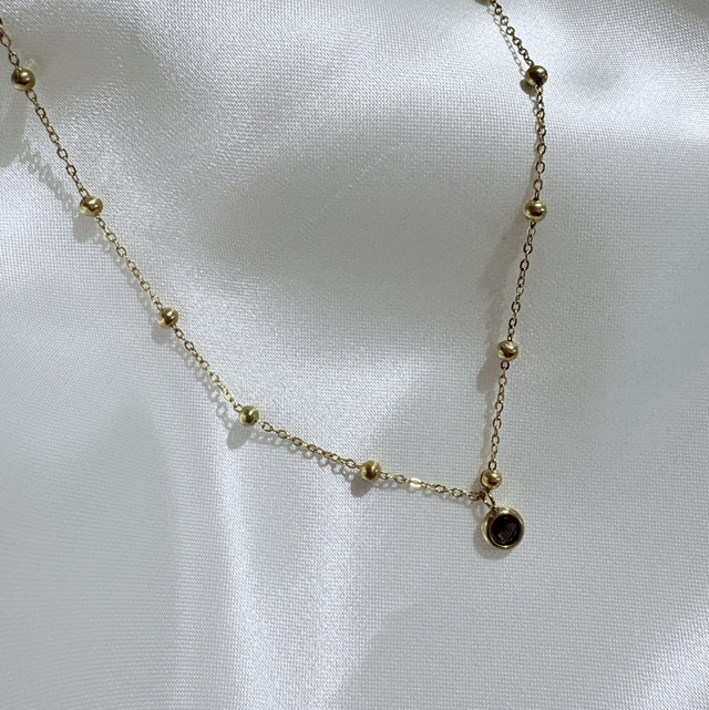 Collier Christa violet 