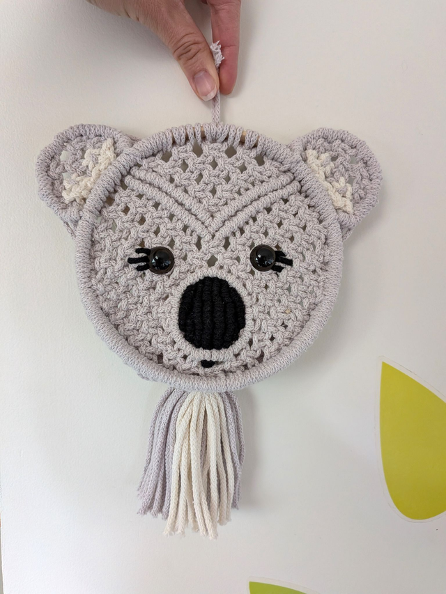 Décoration murale Koala "gris lune"