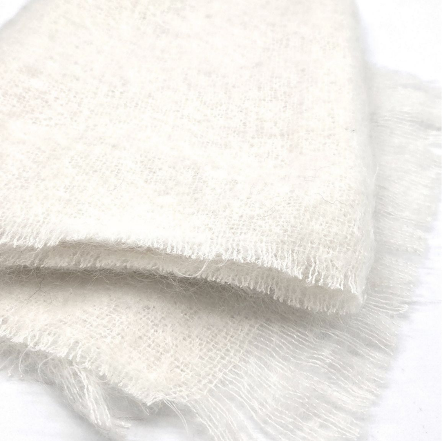 Étole en Mohair et Soie - Taille Moyenne