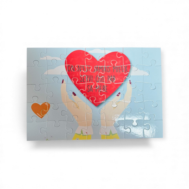 Puzzle On n'est jamais mieux servi que par sa mère