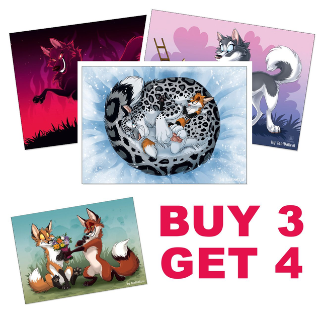 1 DEAL: Buy 3 Prints - Get 4
