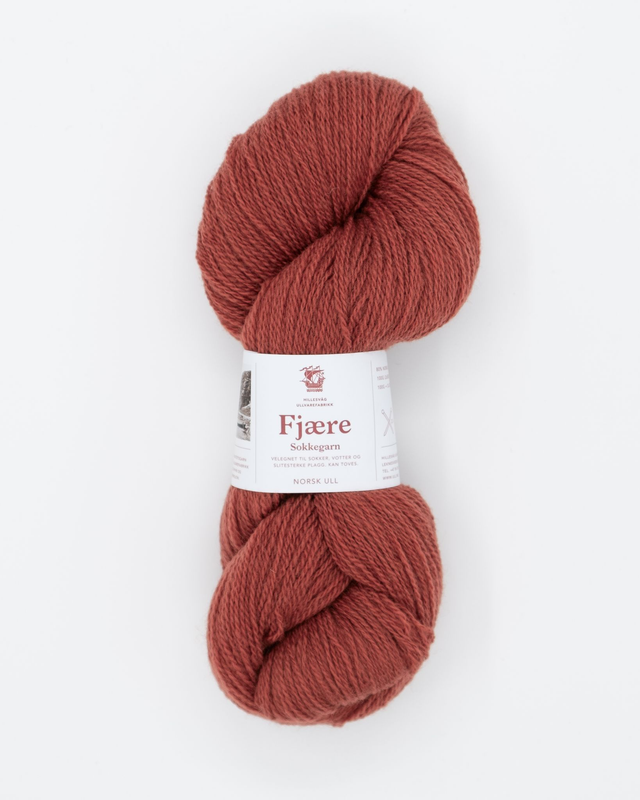 0568 - Copper Red (Fjære Sokkegarn)