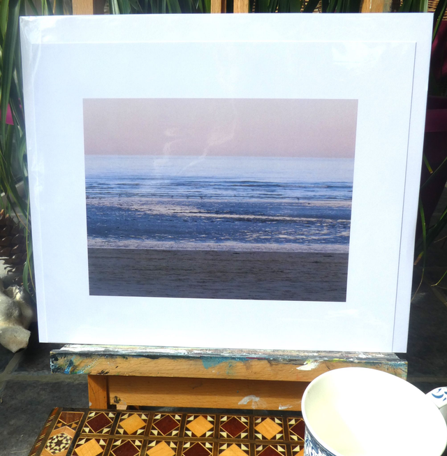 Photographic Open Edition Print, from my "Water Flows" collection, "Pink Blue Haze"