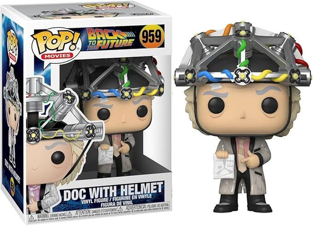 Back to the Future: Doc with Helmet Pop! #969