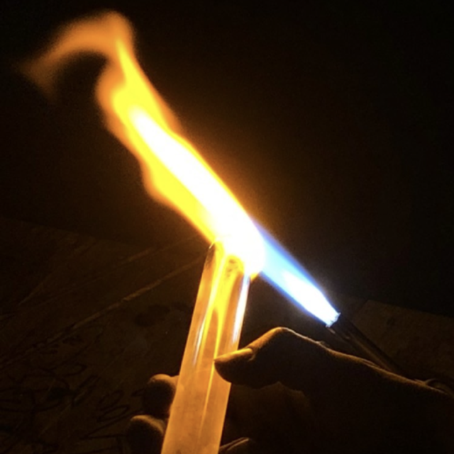 Workshop privé au soufflage du verre