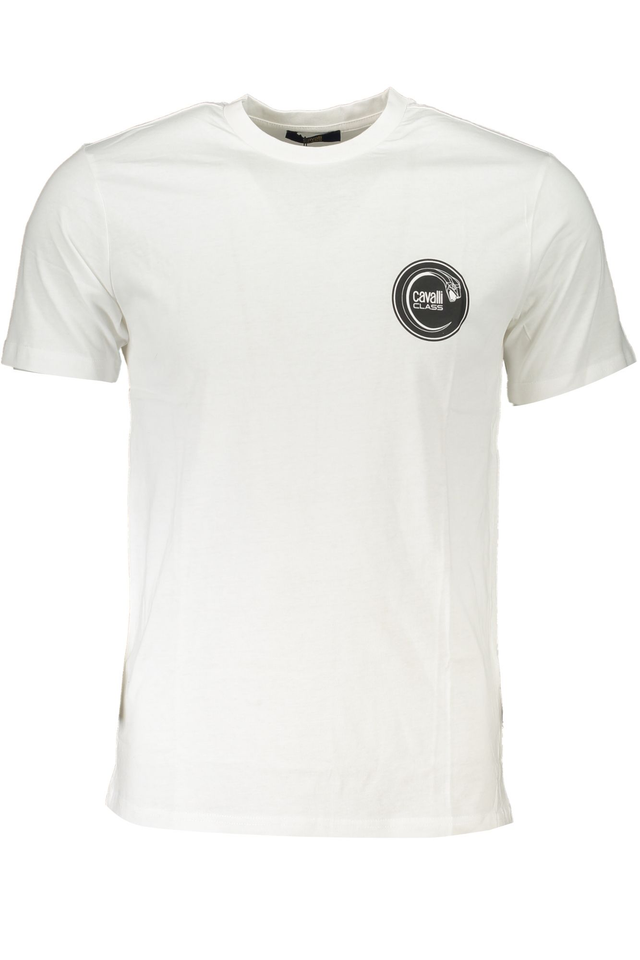 CAVALLI CLASS T-SHIRT MANICHE CORTE UOMO BIANCO