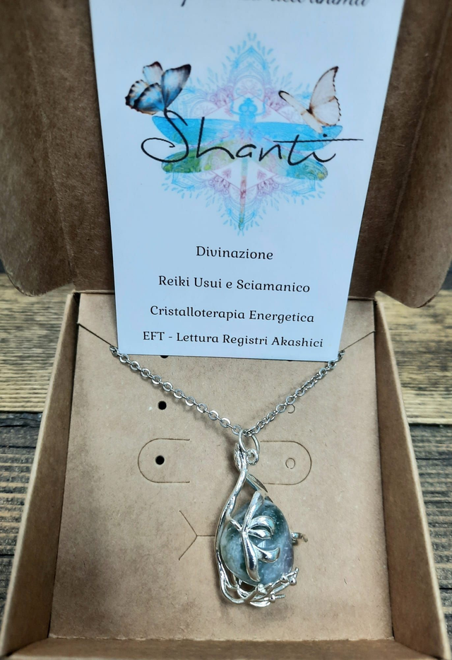 Amuleto donna agata muschiata