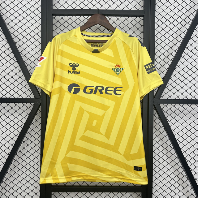 Camiseta Betis (PORTERO AMARILLA) - Versión Fan - 25-26