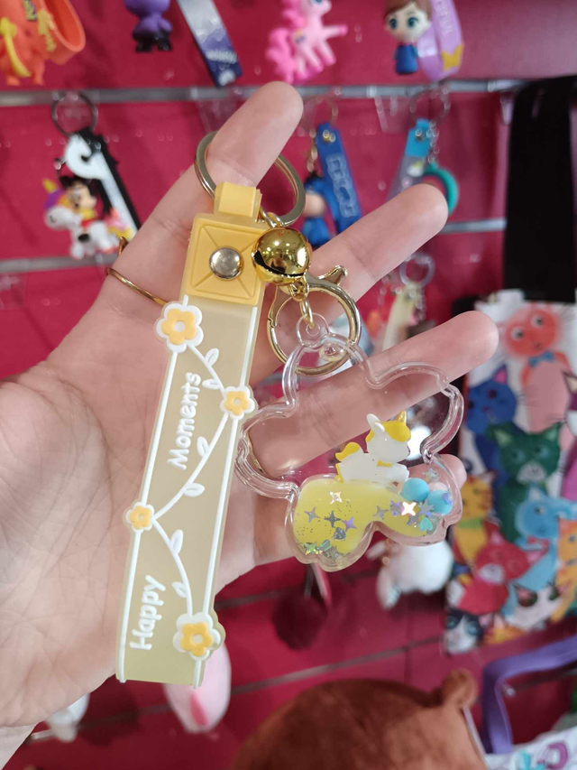 Porte clés Etoile Licorne
