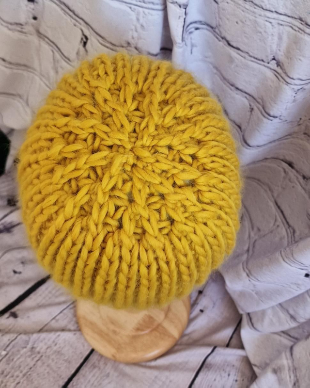 Chunky Rib Tammy Hat Mustard