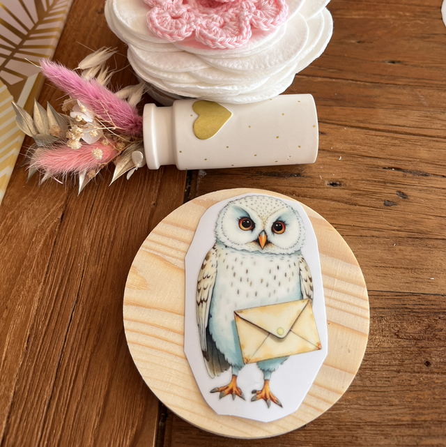 Sticker chouette Harry 