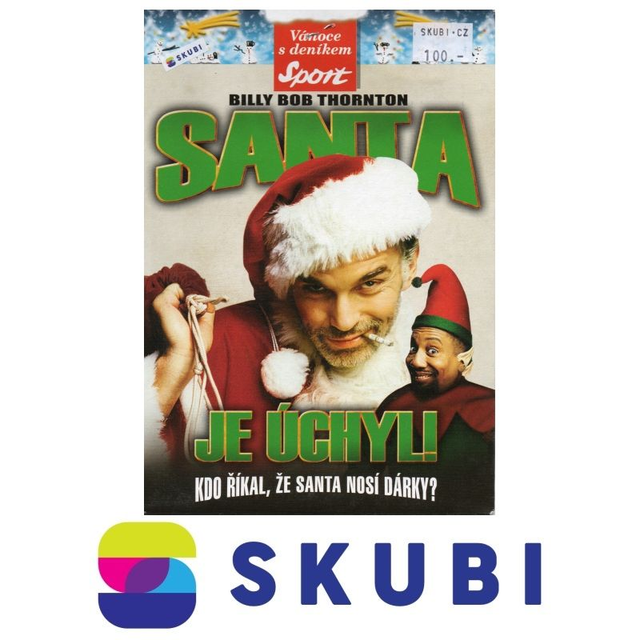 DVD Santa je úchyl! / Bad Santa - česky, anglicky