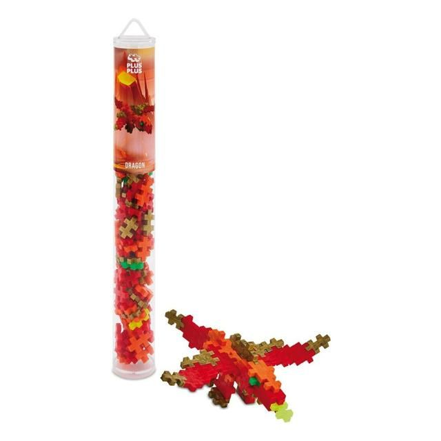 Plus Plus 100 Pcs Tube Dragon