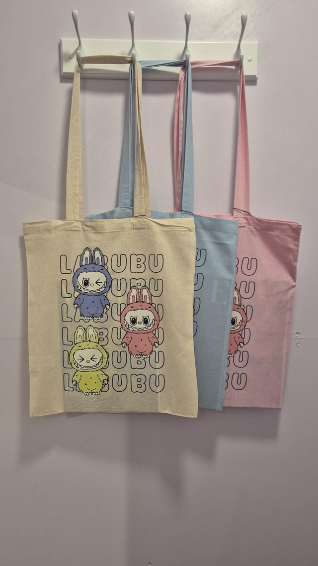 The Monsters Labubu Canvas Bag
