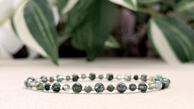 Bracelet | Agate Mousse - Royal Intense