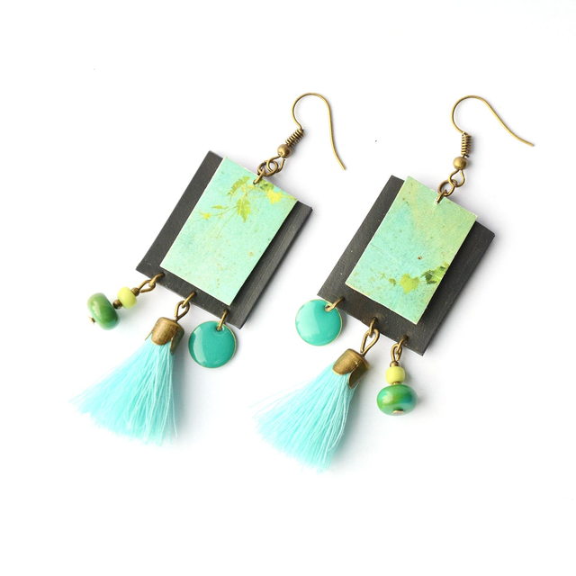 BO &quot;Création&quot; Vigne - CHAMBRE à AIR, CARTON et PAPIER RECYCLÉES - Vignes - Pièces Uniques 