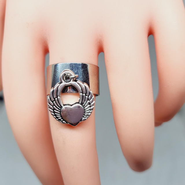 BAGUES BRELOQUES EN ARGENT 