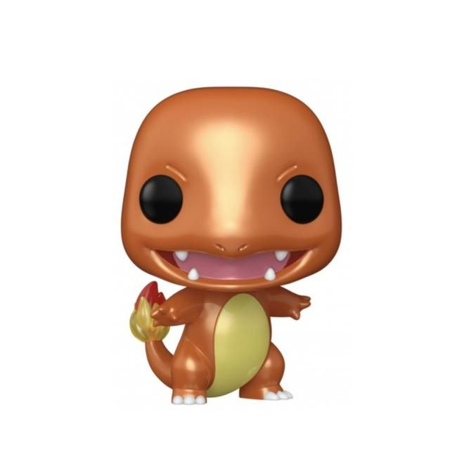 Pop! Metallic Pokemon 455 Charmander (MT) (Exclusive) 9Cm