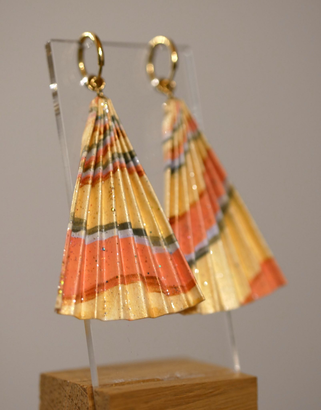 Parchemins pastel paillettes