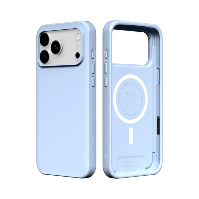 RHINOSHIELD Custodia SolidX MagSafe iPhone 17 Pro Max (Blu Ghiaccio)