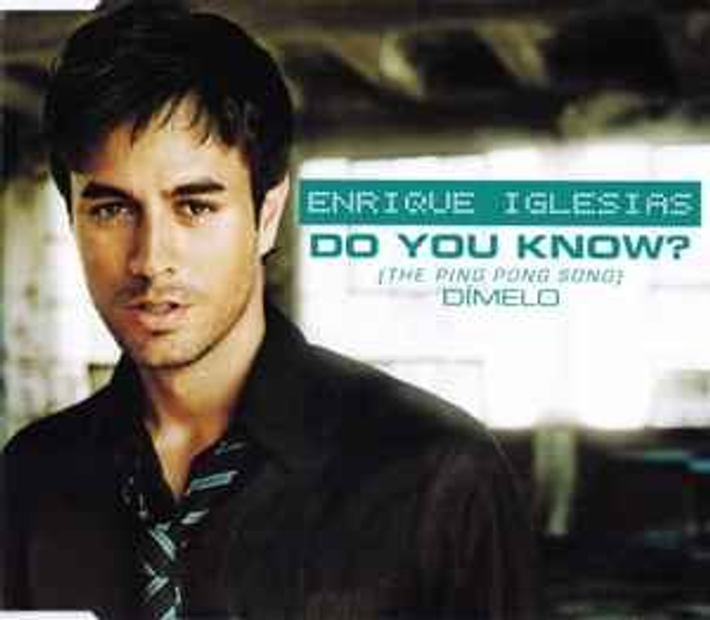 Enrique Iglesias ‎– Do You Know? (The Ping Pong Song) / Dímelo Audio CD