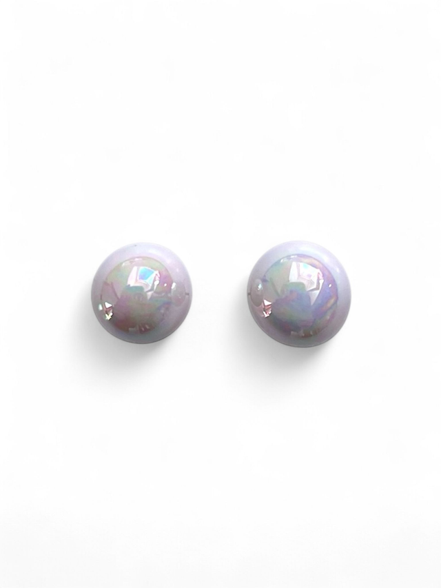 Boucles d'oreilles semi-ronde