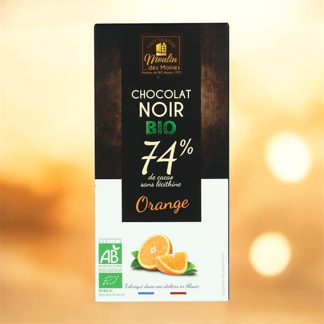 Chocolat noir à l’orange 🍊