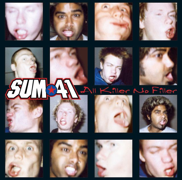 Sum 41 - All Killer No Filler LP (Limited Edition Coke Bottle Clear Vinyl)
