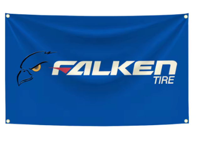 Grote vlaggen Falken (150x90cm)