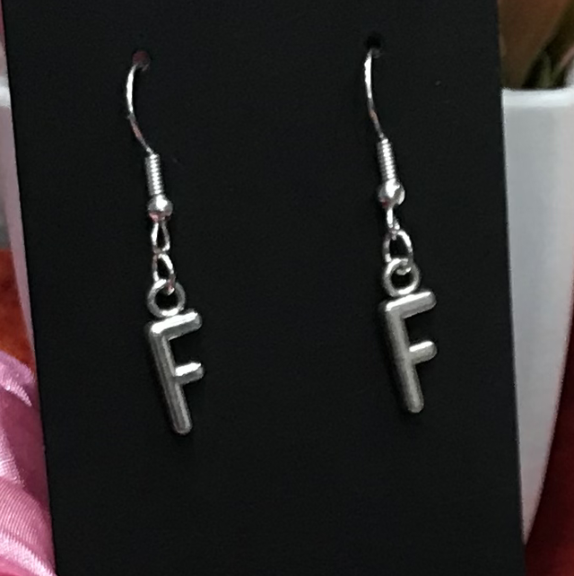 Silver Dangling Earrings- SDE-F