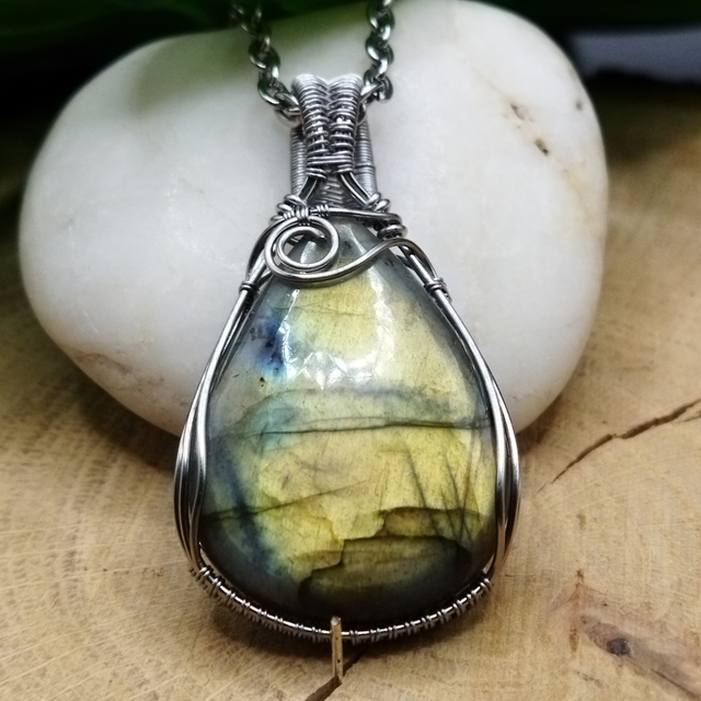 Pendentif Labradorite
