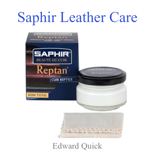 SAPHIR BEAUTE DU CUIR - REPTAN (REPTILE LEATHER CREAM) + DUSTER - 50ml