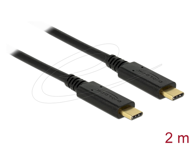 Delock Câble USB 3.1 Gen 1 Coaxial Cable Type C-Type C