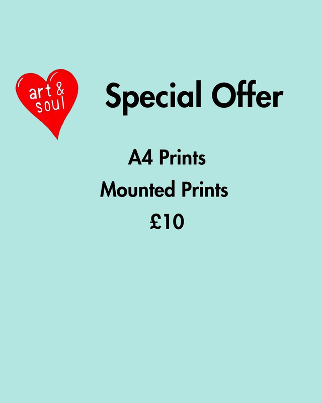 A4 Mounted Prints - special offer