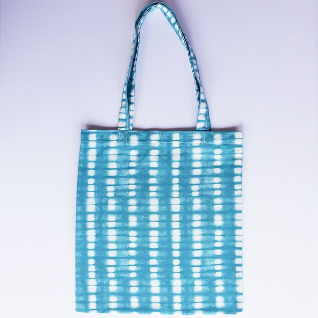 Blue Tote Bag