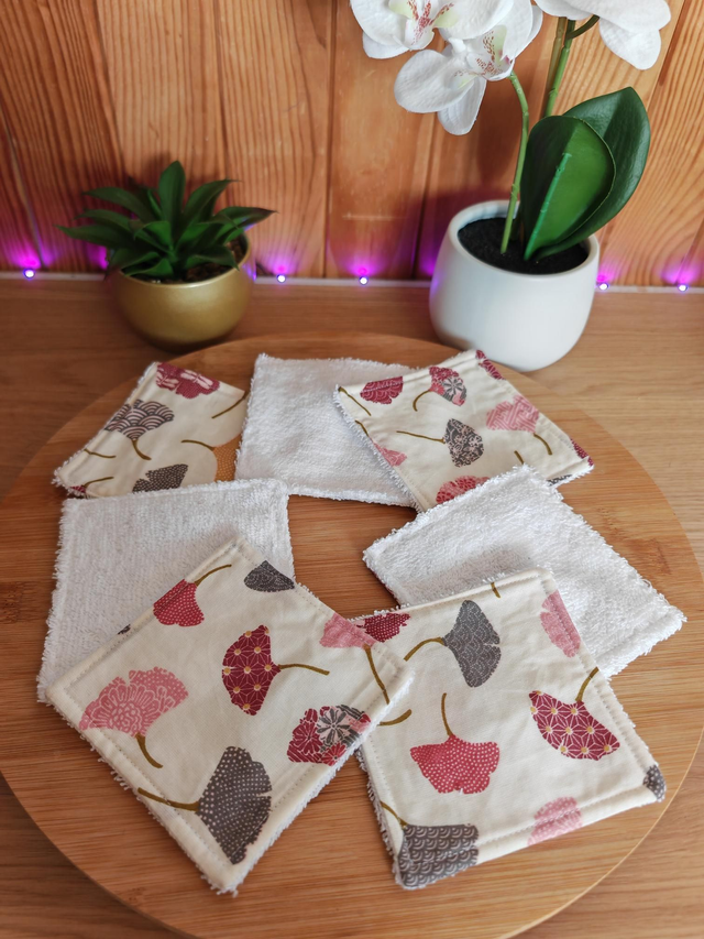 Lot lingettes fleurs