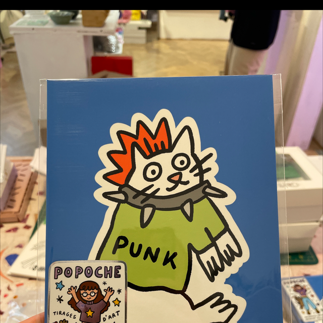 Pop13 Chat Punk A5 - Popoche 
