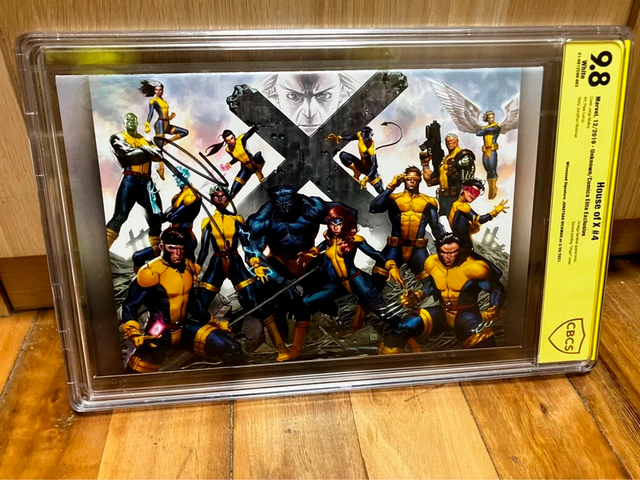 x-men cbcs 9.8 - firmado por jonathan hickman
