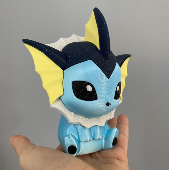 Fanart pla effetto multicolor o glitter