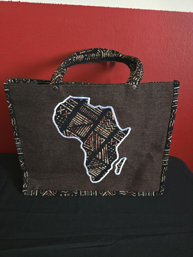 Sac à main carte de L'Afrique 