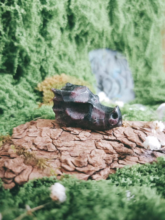 TETE DE DRAGON - GRENAT