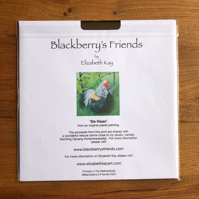 Print (medium) 'DE HAAN' (Konijnenparadijs)