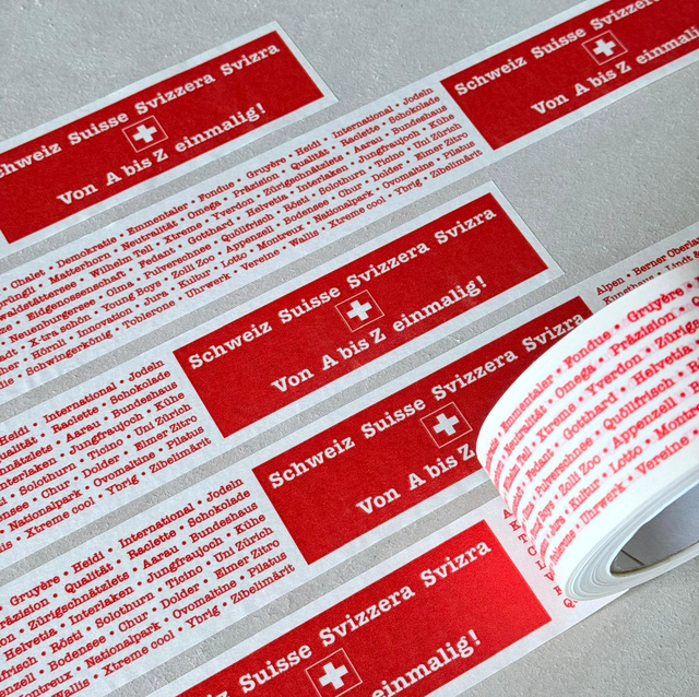 Klebeband Schweiz 5cm/50m 