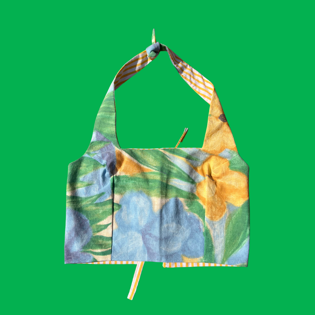 Crop top reversible "The Lakes" - XXL