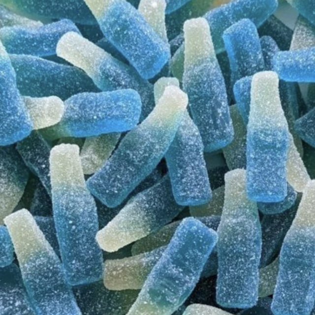 (027) Bouteilles framboises (les 100g)