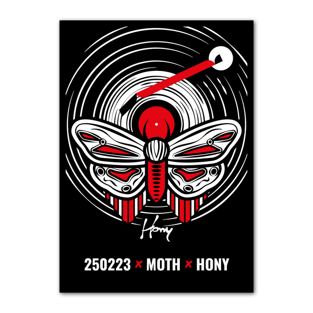 Moth - 250223 - Hony | Kunstdruck