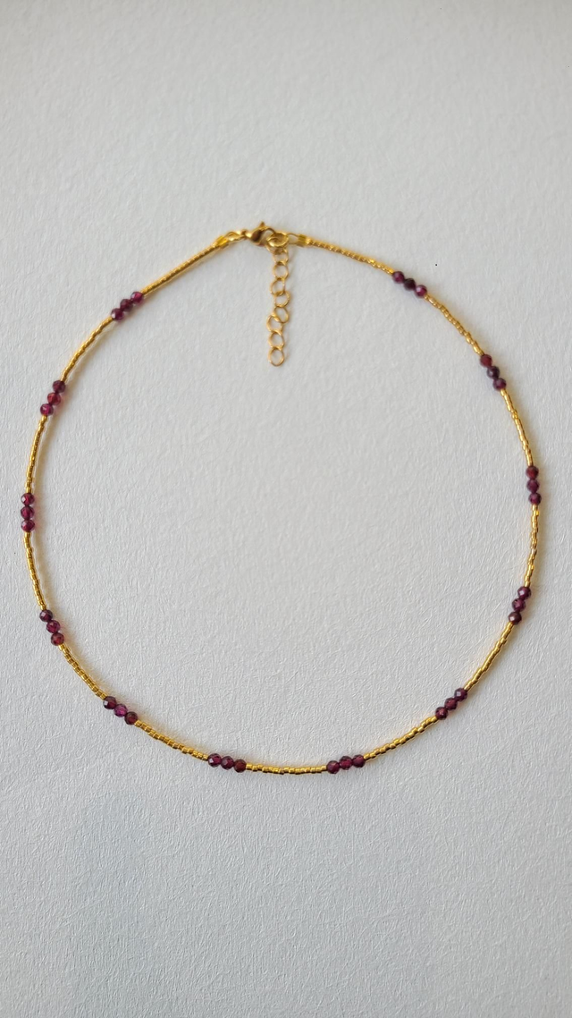 Collier Éline - Rubis