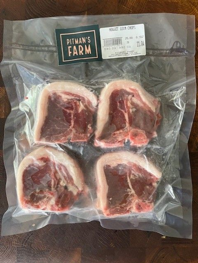 Slow Grown Lamb (Hogget) Loin Chops