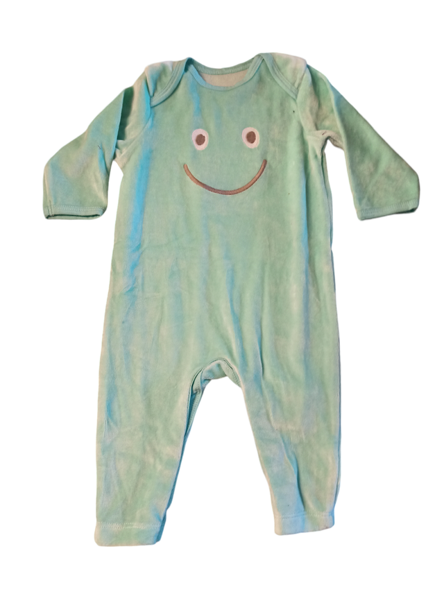 Grenouillère velours 3-6 mois 