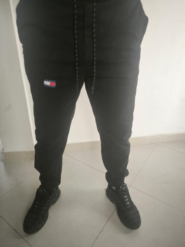 Cargo homme noir 